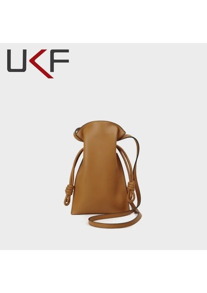 Beyaz Stil 14.5X23CM Ukf Yeni Tasarımcı Kadın Hakiki Deri Omuzdan Askili Çanta Yüksek Li Inek Deri Çanta Dana Derisi Telefonu Çanta Bayanlar Basit Moda Ba (Yurt Dışından) fiyatları