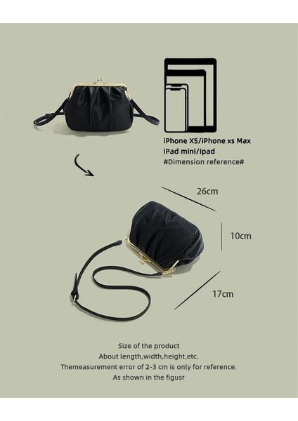 Kahverengi Tarzı 26X17X10CM Kadın Küçük Crossbody Çanta Pu Deri Bayan Çanta ve Moda Moda Kabuk Kadın Omuz Çantası Bolsas Klip El Çantası (Yurt Dışından) modelleri
