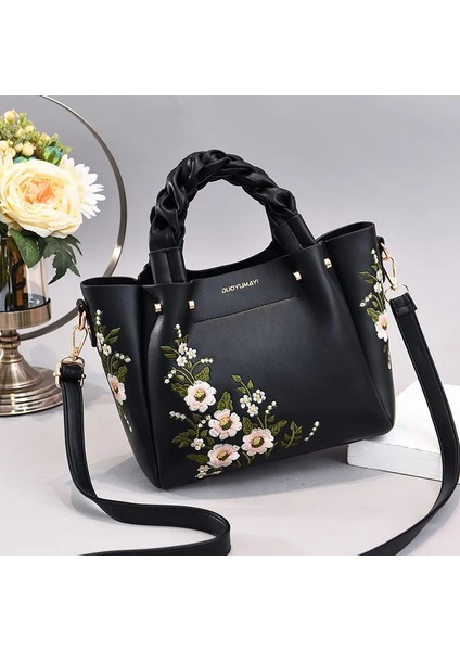 Kahverengi Tarzı Kadın Moda Çanta Bagaj Çanta Omuz Wome Için Yeni Trendy Baskı Büyük Kapasiteli Kare Pu Fermuar Bolsos (Yurt Dışından) fiyatları