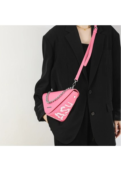 Siyah Stil Moda El Çantaları Kadın Ana Kesesi Femme A Bas Prix Üçgen Lüks Bayan Çantalar ve El Çantasıözelleştirilmiş Logo (Yurt Dışından) fırsatları