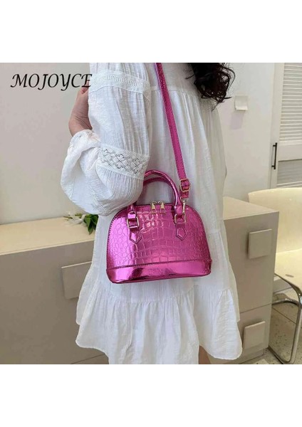Turuncu Tarzı Timsah Desen Omuzdan Askili Çanta Pu Deri Çanta Kadın Omuzdan Askili Çanta Moda Bayanlar Koltuk Altı Çanta Retro Rahat Kabuk Askılı Çanta (Yurt Dışından) fiyatları