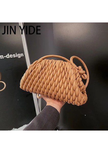 Siyah Stil Moda Kapitone Bulut Çanta Kadın Omuzdan Askili Çanta Lüks Dikiş Crossbody Çanta Kadın Köfte Çanta Çanta Kılıfı Çantalar Yeni (Yurt Dışından) fiyatları
