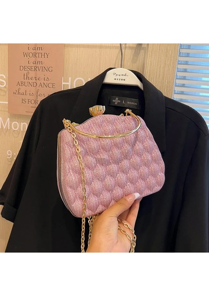 Altın Tarzı 18X15X6CM Akrilik Zincir Akşam El Çantası Kadın Yeni Kadın Butik Crossbody Çanta Çantalar ve Çanta Düğün Parti Küçük Omuz Çantası (Yurt Dışından) modelleri