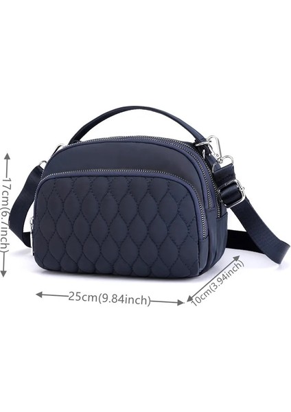 Haki Tarzı Naylon Kadın Postacı Çantası Kadın Küçük Omuzdan Askili Çanta Vintage Crossbody Bayan Çanta Üst Kolu Tote Bolsa Feminina (Yurt Dışından) modelleri