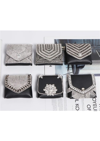 No.10 Tarzı 2019 Kadın Mini Kare Flap Fanny Paketleri Bling Rhinestone Sikke Çanta Lüks Pu Deri Ayrılabilir Artı Boyutu Bel Kemerleri ile Çanta (Yurt Dışından) indirimleri