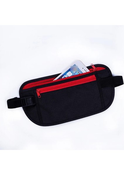 Siyah Stil Imcute Bel Paketleri Telefon Parası Için Siyah Ultra-Ince Kılıf Görünmez Kemer Çantası Gizli Güvenlik Cüzdanı Yeni Sıcak Satış Çantaları (Yurt Dışından) fiyatları