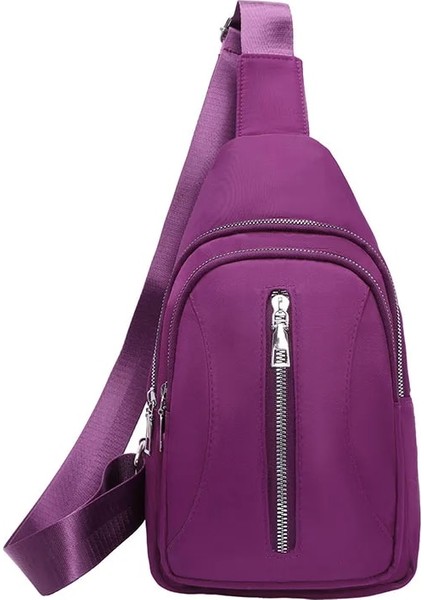 Siyah Stil Askı Ayarlanabilir Kadın Naylon Sling Omuz Çantaları Açık Spor Crossbody Messenger Çanta Kadınlar Için Sokak Göğüs Paketi (Yurt Dışından) fiyatları