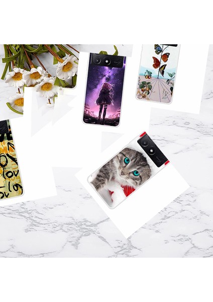 Xiaomi Poco X6 Pro 5g Kılıf Tpu Estetik Desenli Telefon Kapağı-Kırmızı Petek (Yurt Dışından) modelleri