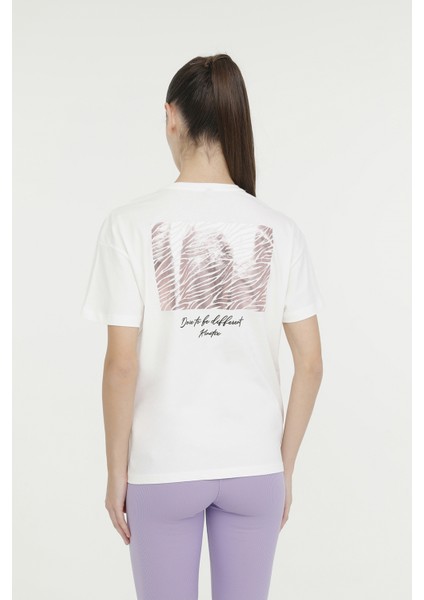 WL HESTIA 11MDK403 4FX Ekru Kadın Kısa Kol T-Shirt fiyatları