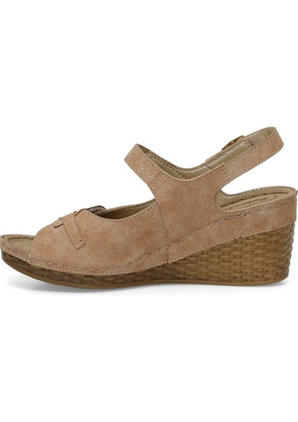 166322.Z4FX Taba Kadın Comfort Sandalet