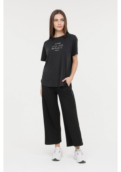 Wl Larına 11Ck2230 4Fx Siyah Kadın Kısa Kol T-Shirt modelleri