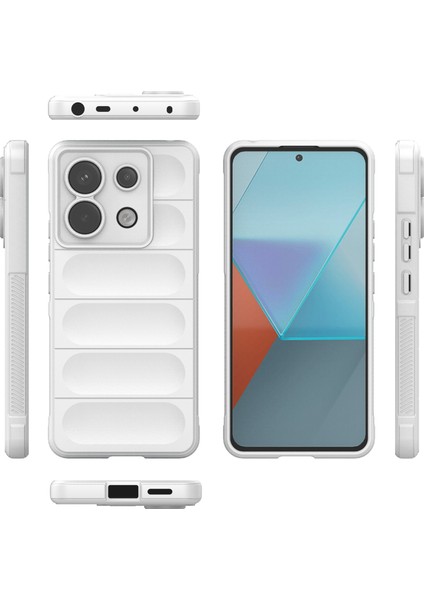 Xiaomi Poco X6 5g Tpu Kılıf Telefon Kapağı Için Düşmeye Dayanıklı Koruma-Beyaz (Yurt Dışından) modelleri