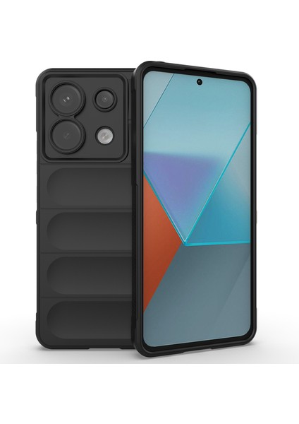 Xiaomi Poco X6 5g Tpu Kılıf Telefon Kapağı Için Düşmeye Dayanıklı Koruma-Siyah (Yurt Dışından)