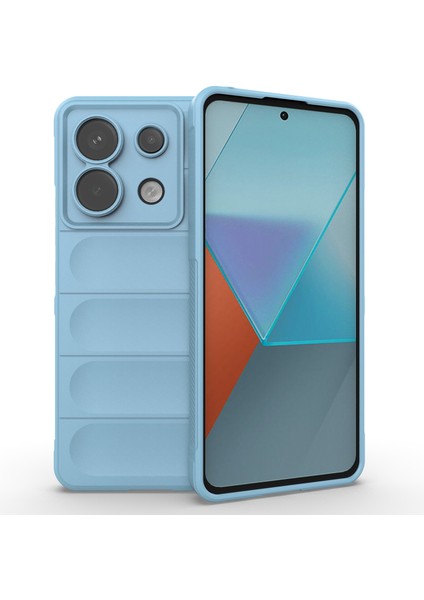 Xiaomi Poco X6 5g Tpu Kılıf Telefon Kapağı Için Düşmeye Dayanıklı Koruma-Bebek Mavisi (Yurt Dışından)