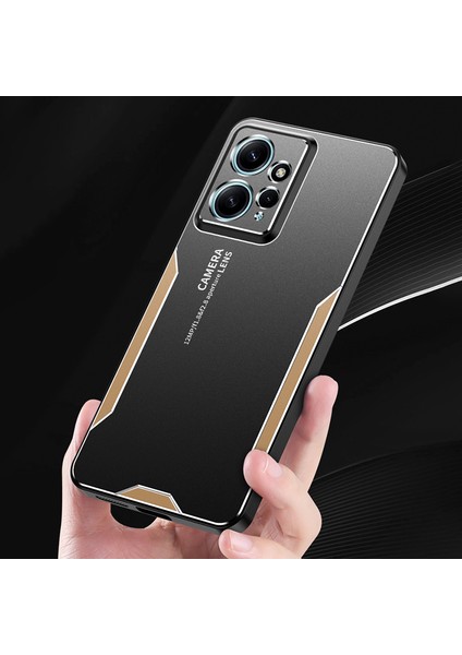 Xiaomi Redmi Note 12 4g Cep Telefonu Kılıfı Için Askeri Sınıf Çizilmez Kapak-Altın (Yurt Dışından)