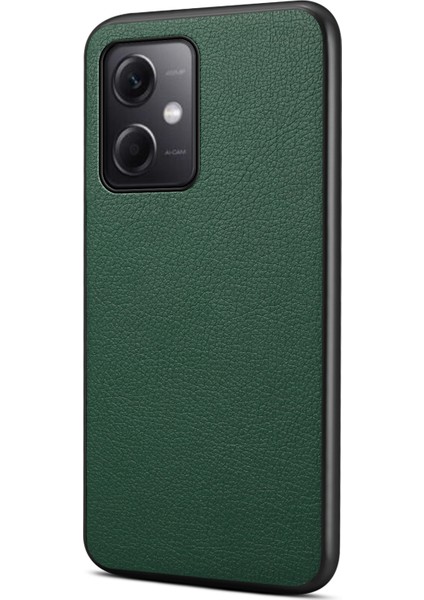 Xiaomi Redmi Note 12 5g (Çin)/(Hindistan)/(Global) Kılıf Deri+Pc+Tpu Telefon Kapağı-Yeşil (Yurt Dışından)
