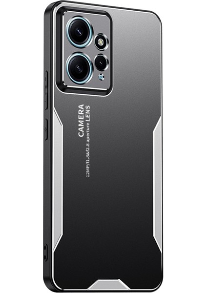Xiaomi Redmi Note 12 4g Cep Telefonu Kılıfı Için Askeri Sınıf Çizilmez Kapak-Gümüş (Yurt Dışından)