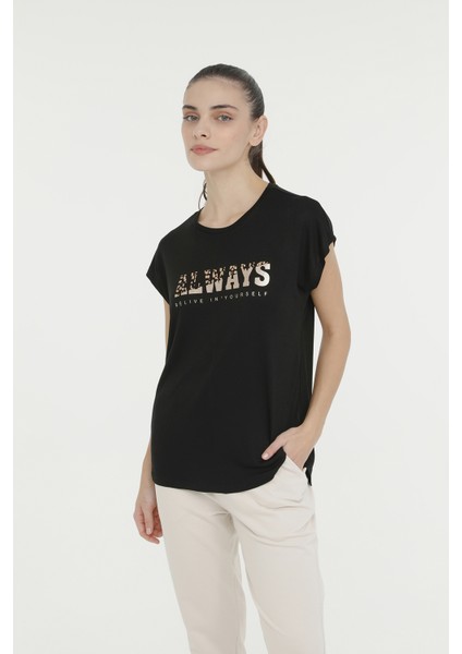 Wl Dalıa 11P7113 4fx Siyah Kadın Kısa Kol T-Shirt indirimleri