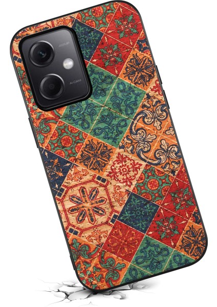 Xiaomi Redmi Note 12 5g (Çin)/(Hindistan)/(Küresel) Kılıf Çiçek Desen Baskı Pu+Tpu+Pc Ince Telefon Kapağı-Kış/mavi (Yurt Dışından) fiyatları