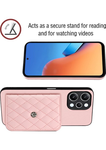 Xiaomi Redmi 12 4g Telefon Kılıfı Için Rfıd Engelleme Kart Yuvaları-Pembe (Yurt Dışından) fiyatları