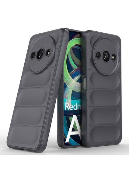 Xiaomi Redmi Için A3 Telefon Koruyucu Kapak Tpu Kaymaz Sağlam Arka Kılıf-Koyu Gri (Yurt Dışından) fiyatları