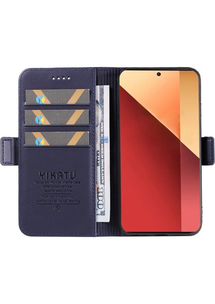 Xiaomi Poco M6 Pro 4g Telefon Kılıfı Standı Manyetik Koruma Kapağı-Safir (Yurt Dışından) fiyatları