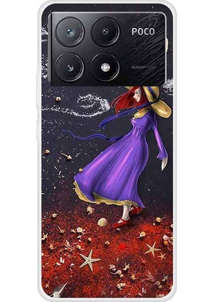 Xiaomi Poco X6 Pro 5g Kılıf Tpu Estetik Desenli Telefon Kılıfı-Kız (Yurt Dışından)