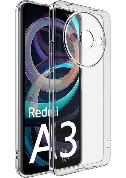 Xiaomi Redmi A3 Kılıf Slim Fit Crystal Clear Tpu Telefon Kapağı Için (Yurt Dışından)