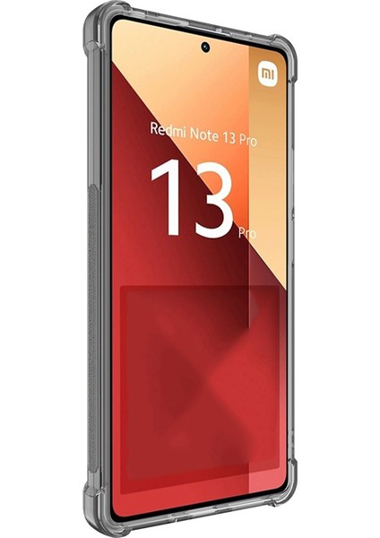 Xiaomi Poco M6 Pro 4g Kılıf Anti-Damla Tpu Telefon Kabuk-Şeffaf Siyah Için (Yurt Dışından) modelleri