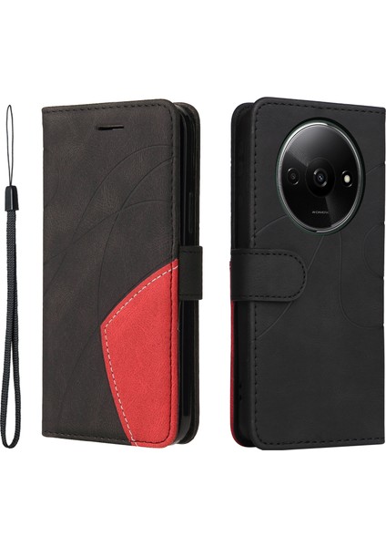 Xiaomi Redmi Için A3 Kılıf Renk Ekleme Baskılı Çizgiler Telefon Kabuğu-Siyah (Yurt Dışından)