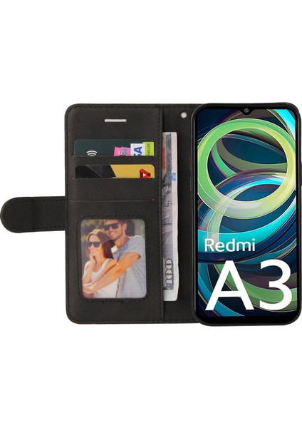 Xiaomi Redmi Için A3 Kılıf Renk Ekleme Baskılı Çizgiler Telefon Kabuğu-Siyah (Yurt Dışından) fiyatları