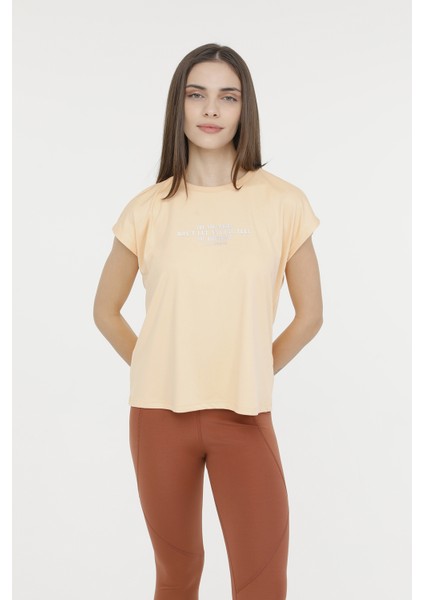 Wl Haıley 11Gf18 4Fx Somon Kadın Kısa Kol T-Shirt