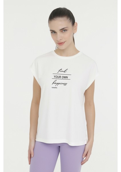 Wl Claudıa 11P3004 4Fx Beyaz Kadın Kısa Kol T-Shirt