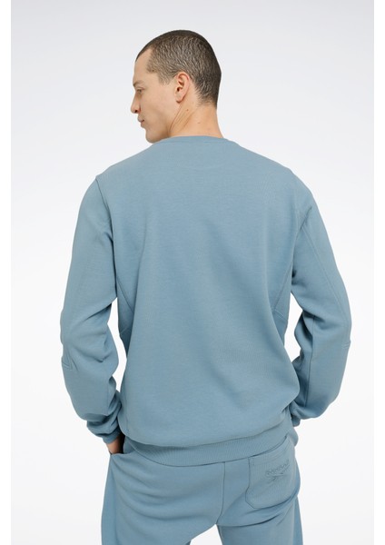 Mıtra C Neck Soluk Mavı Erkek Sweatshirt