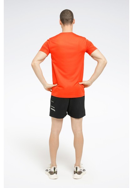 Runnıng Tee Turuncu Erkek Kısa Kol T-Shirt