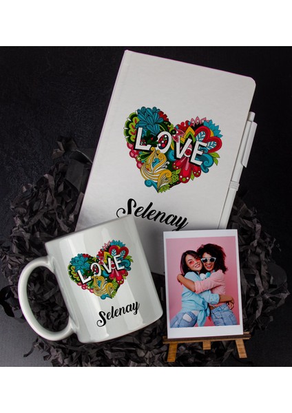 Kişiye Özel Defter Kalem Kupa ve Fotoğraflık Seti 85815
