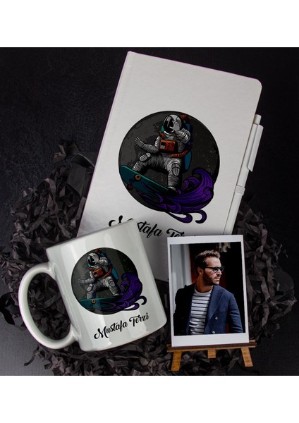 Kişiye Özel Defter Kalem Kupa ve Fotoğraflık Seti 85825