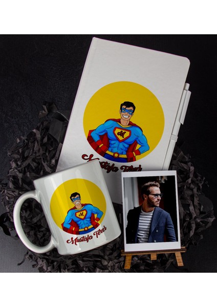 Kişiye Özel Defter Kalem Kupa ve Fotoğraflık Seti 85896