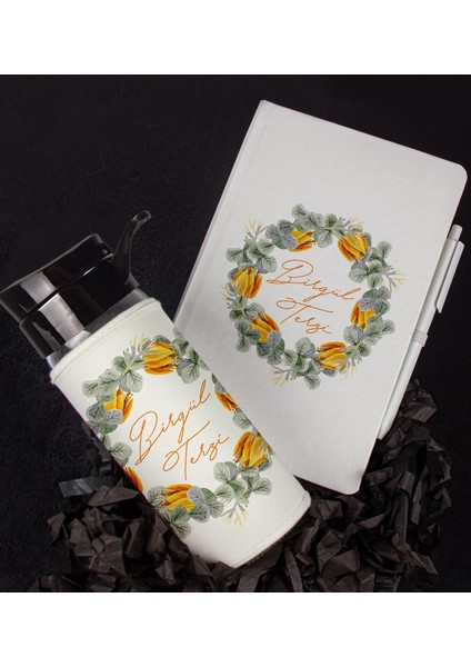 Kişiye Özel Tasarım Defter Kalem Matara Hediye Seti 104699