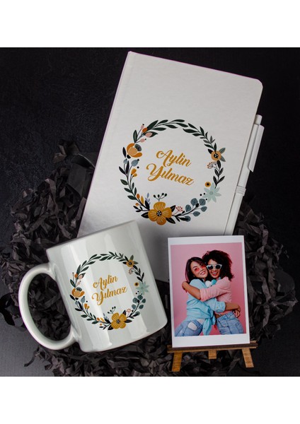 Kişiye Özel Defter Kalem Kupa ve Fotoğraflık Seti 85968