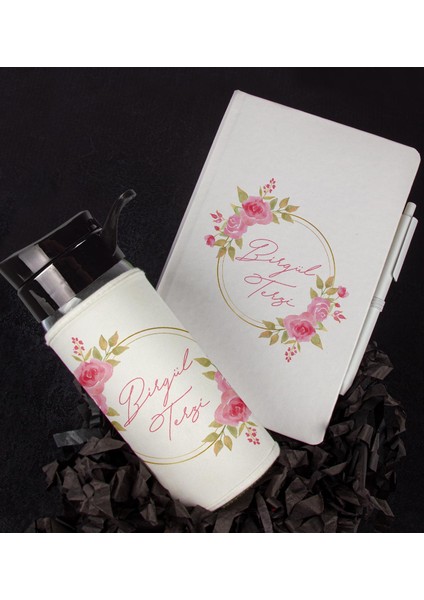 Kişiye Özel Tasarım Defter Kalem Matara Hediye Seti 104646