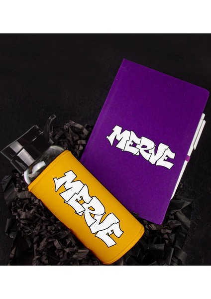 Kişiye Özel Defter Kalem ve Matara Hediye Seti 94252