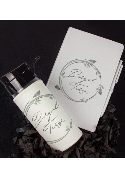 Kişiye Özel Tasarım Defter Kalem Matara Hediye Seti 104758