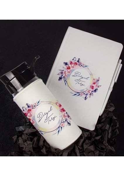 Kişiye Özel Tasarım Defter Kalem Matara Hediye Seti 104632