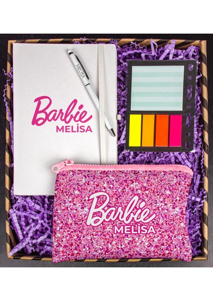 Kişiye Özel Defter Kalem Kalemlik ve Mini Organizer Ofis Kırtasiye Hediye Kutusu 111869