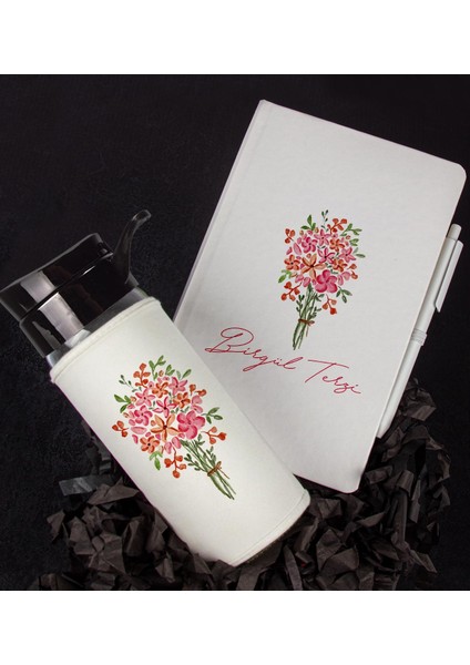 Kişiye Özel Tasarım Defter Kalem Matara Hediye Seti 104764