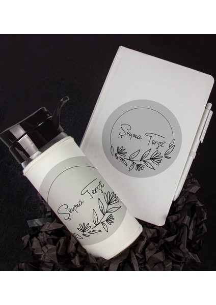 Kişiye Özel Defter Kalem ve Matara Hediye Seti 94779