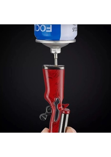 Kişiye Isime Özel Tüfek Görünümlü Gazlı Çift Yanan Lüks Çakmak modelleri