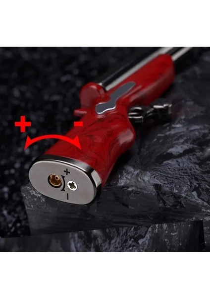 Kişiye Isime Özel Tüfek Görünümlü Gazlı Çift Yanan Lüks Çakmak fırsatları