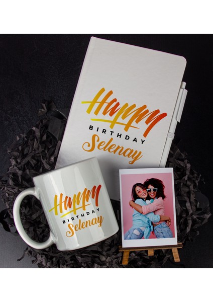 Kişiye Özel Defter Kalem Kupa ve Fotoğraflık Seti 85822